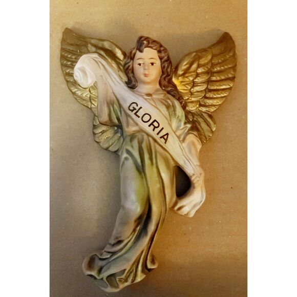 Vintage Sears Nativity Set Lighted Stable 13 Pieces Oh Holy Night Music Box - Picture 7 of 15